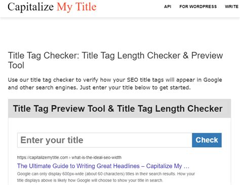 Meta Length Checker – Title Tag & Description Tool.